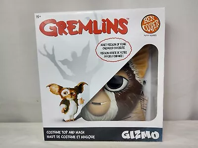 $27.99 • Buy Ben Cooper Rubies Gremlins Gizmo Retro Mask And Costume Top Adult Version New