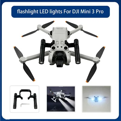 $12.34 • Buy For DJI Mini 3 Pro Drone Night Flight Searchlight LED Light Lamp Accessories New