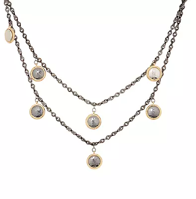 LOGO Links By Lori Goldstein Coin Station Necklace. 35  • $20.29