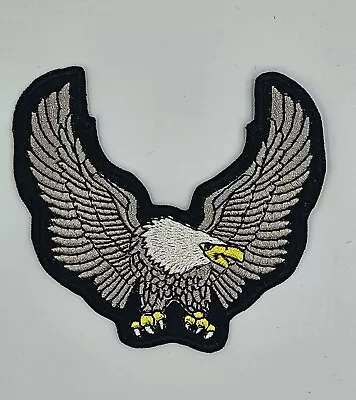 EAGLE Biker Harley Davidson Iron On Patch Sew Badge Aussie Vest • $8.03