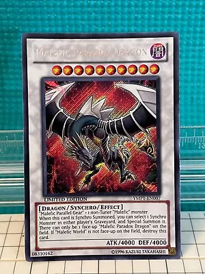 Yugioh - YMP1-EN007 Malefic Paradox Dragon • $25.99