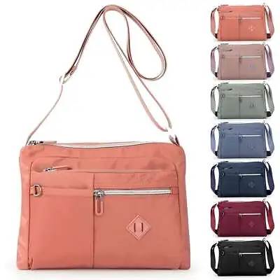 Women Large Messenger Cross Body Ladies Handbag Shoulder Purse Bag Office Travel • $11.49