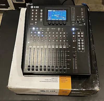 RCF M 20X 20-Channel Digital Mixer W/ Motorized Faders & 5” Touchscreen • $1425