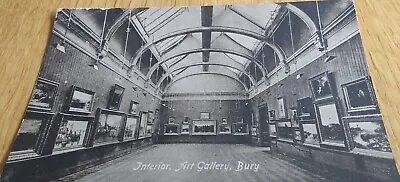 Interior Art Gallery Bury Near Rochdale Oldham & Bolton Paragon Postcard  • £2.99