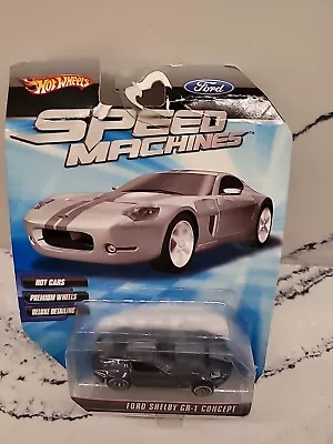 Hot Wheels Speed Machines Ford Shelby GR-1 Concept- Gray • $18