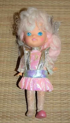 Vintage Hasbro Moon Dreamers Crystal Starr Doll Pink Hair 1986 #97 • $24.99