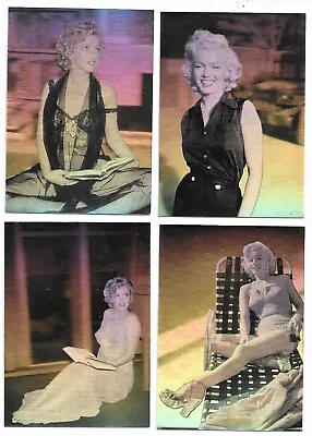 1992 Marilyn Monroe Hollywood Legends Vision Graphix Hologram Cards Harold Lloyd • $1.99