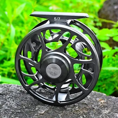 Saltwater Fly Fishing Reel CNC-Machin​ed Aluminum 5/7-7/8-9/10 WT Sea Fly Wheel • $59.75