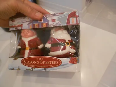 Publix Mr. & Mrs. Claus 2003 Salt & Pepper Shakers In Box • $7.49