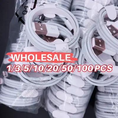 USB Cable Fast Charger Cord For Apple IPhone SE 8 XS XR 11 12 13 14 Pro Max Lot • $327.50
