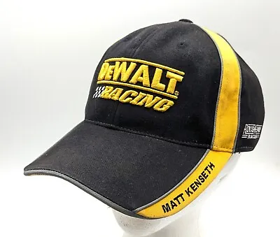 NASCAR Hat Cap DeWALT Racing Matt Kenseth #17 Adjustable Strap Black & Gold • $7.50