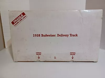 Danbury Mint 1938 Budweiser GMC Beer Keg Delivery Truck Red Diecast 1:24 Scale • $75.99