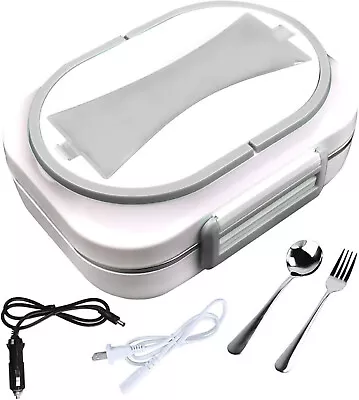 Electric Lunch Box Food Warmer For OfficeCar Truck & School Hot Meals Boxes Hea • £26.56