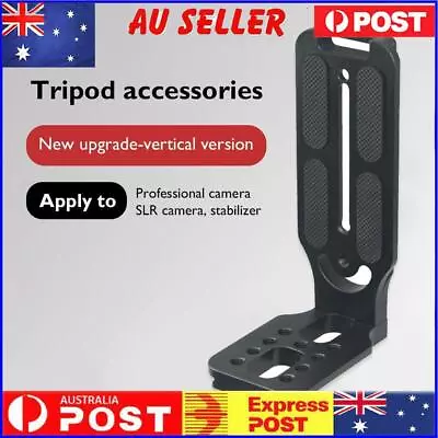DSLR Camera L Plate Tripod Head Mount Vertical Shot Bracket For Canon Nikon • $13.79