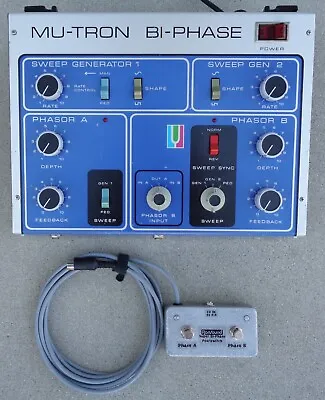 Mu-Tron Bi-Phase - Vintage Analog Phaser - Pro-Serviced • $3199