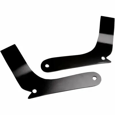 Cycle Visions Black Sissy Bar Side Plates For 2011-17 Harley Softail FXS / FLS • $98.96