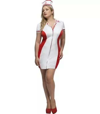 Ladies Fever Curves Nurse Costume • £27.75