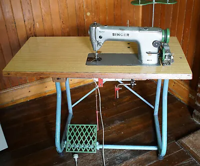 Singer 1970’s Industrial Sewing Machine Working Well #291U3 • $2199