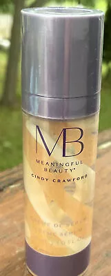 MEANINGFUL BEAUTY BY CINDY CRAWFORD CREME DE SERUM 1 OZ ** NEW And SEALED • $46.95