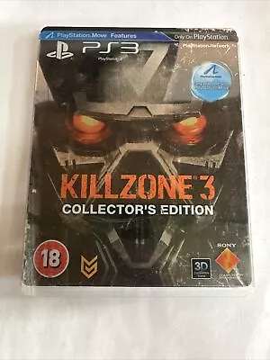 Killzone 3 Collectors Steelbook Edition Playstation 3 UK PAL IN VERY GOOD COND • £8