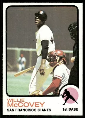 1973 Topps #410 / HOF Willie McCovey / Sharp And Centered • $0.25