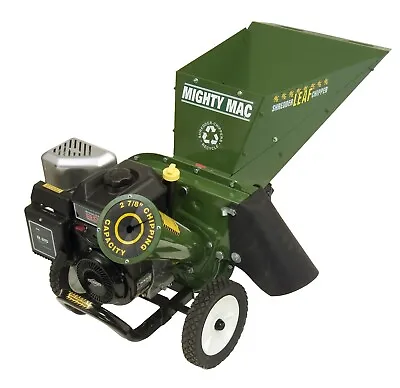 MACKISSIC MIGHTY MAC LSC800 LEAF CHIPPER SHREDDER B&S OHV 206cc RECOIL COMPOST • $899