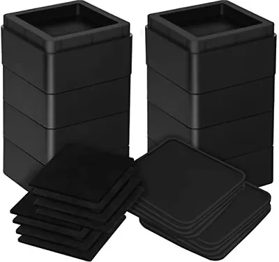 Utopia Bedding Bed Risers 2 Inch - Pack Of 8 - Furniture Risers With Anti Slip F • $23.39