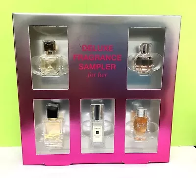 Deluxe Fragrance Sampler For HER 5-pc Coffret Set - Created For Macy NIB • $79.99