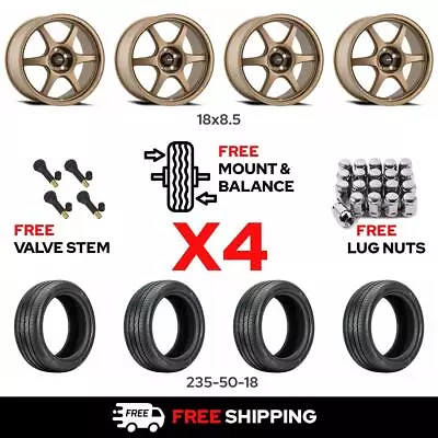 18  KONIG Hexaform W/ 235/50R18  Wheel & Tire For 2014-2017 Ford Mustang • $1968.45