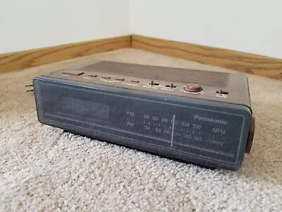 Vintage Panasonic AM/FM Radio Alarm Clock Model No. RC-65 • $2.19