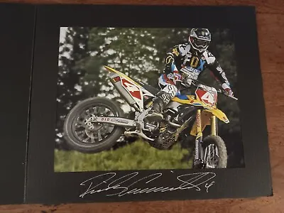 Ricky Carmichael Autographed Signed AMA MX SX FOX PUBLICITY FOLDER With Photo • $33