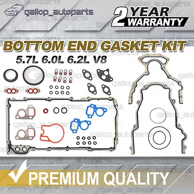 New Bottom End Gasket Kit For Holden LS1 L76 L77 L98 LS3 5.7L 6.0L 6.2L V8 • $89.99