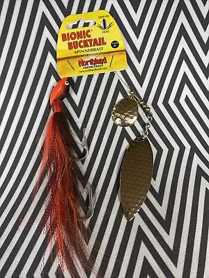 Northland Fishing Bionic Bucktail Spinnerbait Walleye 1.5oz - Muskie + Pike Lure • $15.19