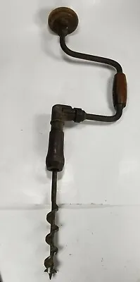 $39.99 • Buy VINTAGE Tools RARE Ratcheting Hand Drill Auger Bit Brace RARE MILLERS FALLS  ☆US