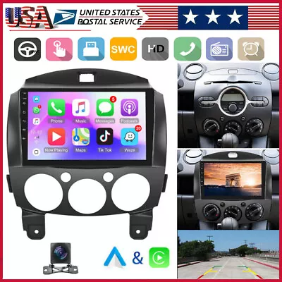 Android 12 Apple Carplay For Mazda 2 2007-2014 Car Stereo Radio GPS Navi Player • $99.99