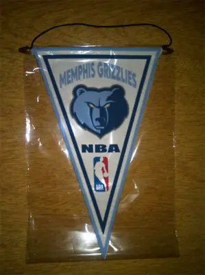 MEMPHIS GRIZZLIES - NBA - BASKETBALL PENNANT - Size 37 X 24 Cm - Argentina • $24.99