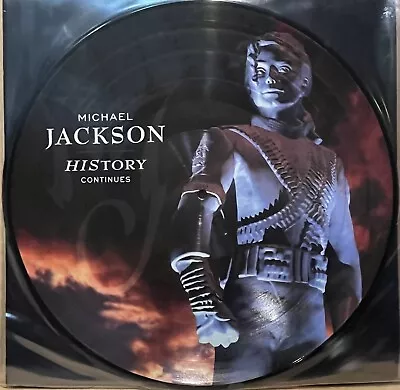 Michael Jackson - HIStory: Continues [New Sealed Vinyl LP] Picture Disc • $28.99