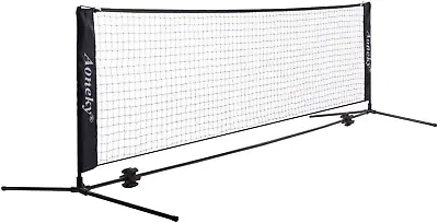 Mini Portable Tennis Net For Driveway - Kids Soccer Tennis Net 10 Feet • $64.98