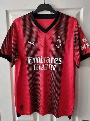 AC Milan 23/24 Home Shirt Size XL Slim Fit • £15