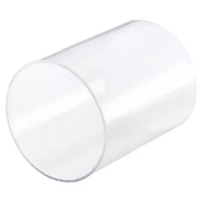 Acrylic Pipe Rigid Round Tube Clear 3 (76mm) ID 3 1/8 (80mm) OD 4  Length • $14.56