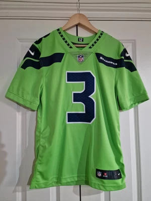 £30 • Buy Men's Nike R Wilson Neon Green Seattle Seahawks Vapour Limited Jersey Size S