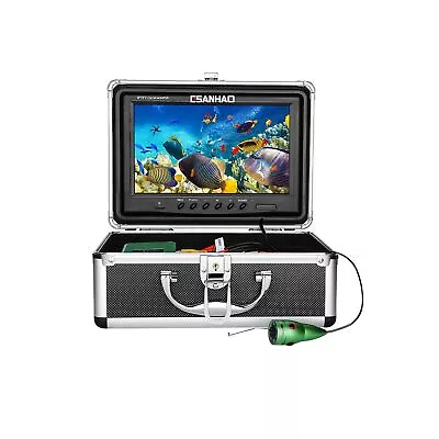 Ice Fishing Camera Underwater 9 Inch LCD Underwater Fishing Camera 30M/100FT ... • $277.36