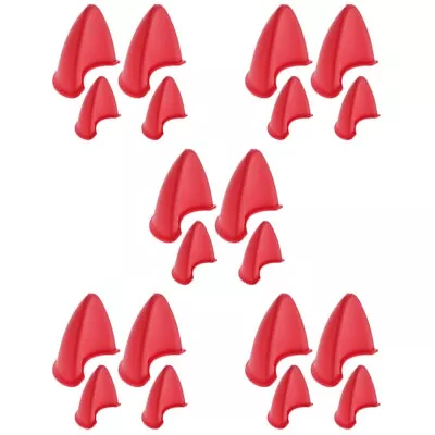  10 Pairs Helmet Cat Ears In The Red Stand Out Of Our Light Electric Car • £14.98