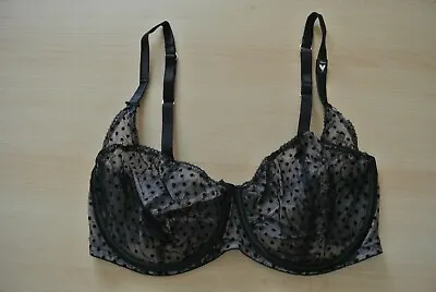 Victoria's Secret Dream Angels Unlined Balconette Bra - 38 DD - Black • $33.26