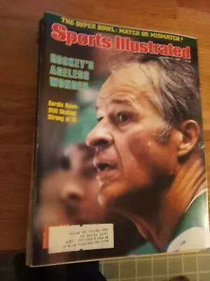 Gordie Howe At 51  - Sports Illustrated - 1/21/1980  Hockey • $5.99