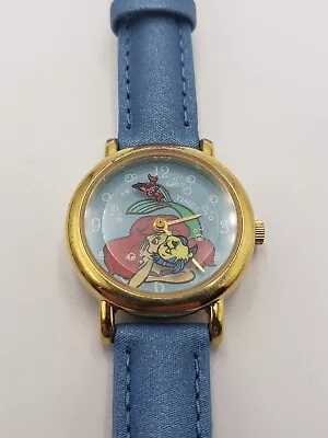 $29 • Buy Timex Disney The Little Mermaid Ariel Watch Flounder Sebastian Second Disc V