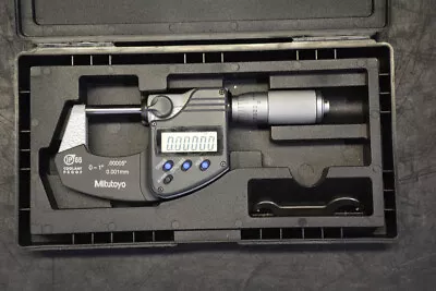 Mitutoyo 293-344 Coolant Proof Digital Micrometer With Case (0-1 ) • $51