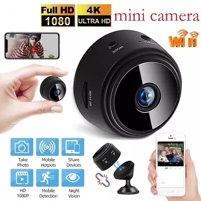 $13.95 • Buy Mini Wifi Wireless IP 1080P HD Security Camera Network Monitor Hidden Night Vers