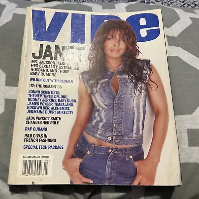 Vibe  May 2001   Janet Jackson  Dr Dre • $10