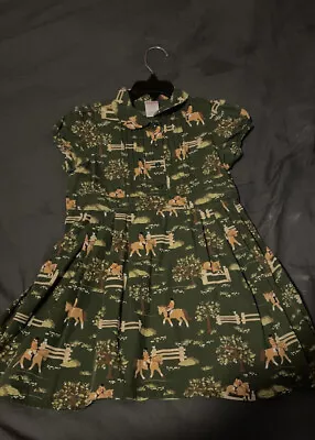 Gymboree Equestrian Club Girls Horse Dress 4T • $34.99